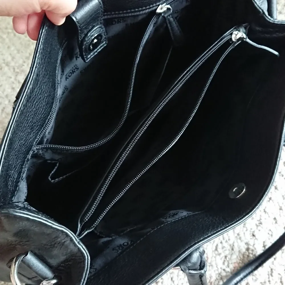 Michael Michael Kors Hamilton East West tote - in black